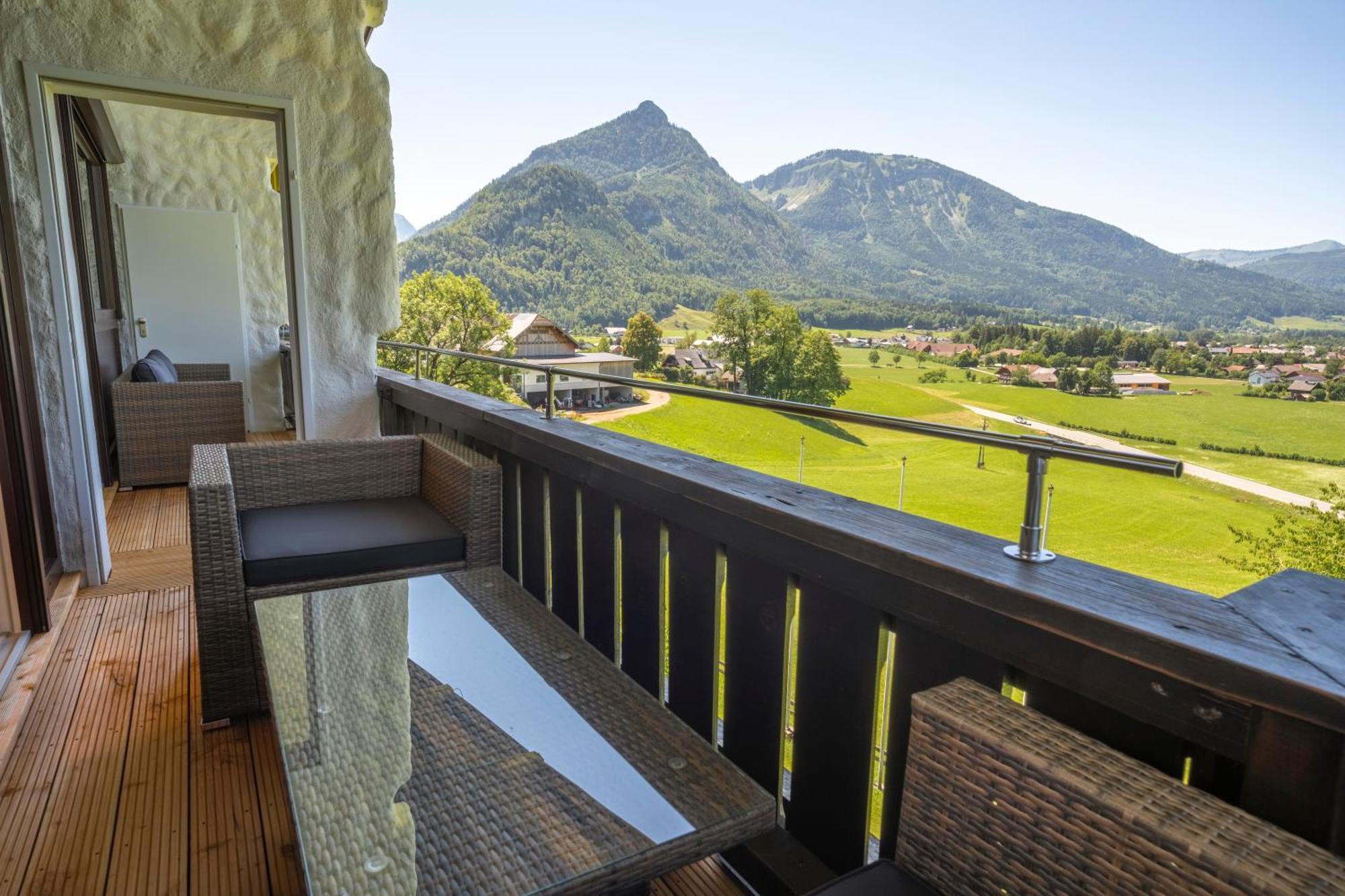 Wolfgangsee Appartements Strobl Ngoại thất bức ảnh