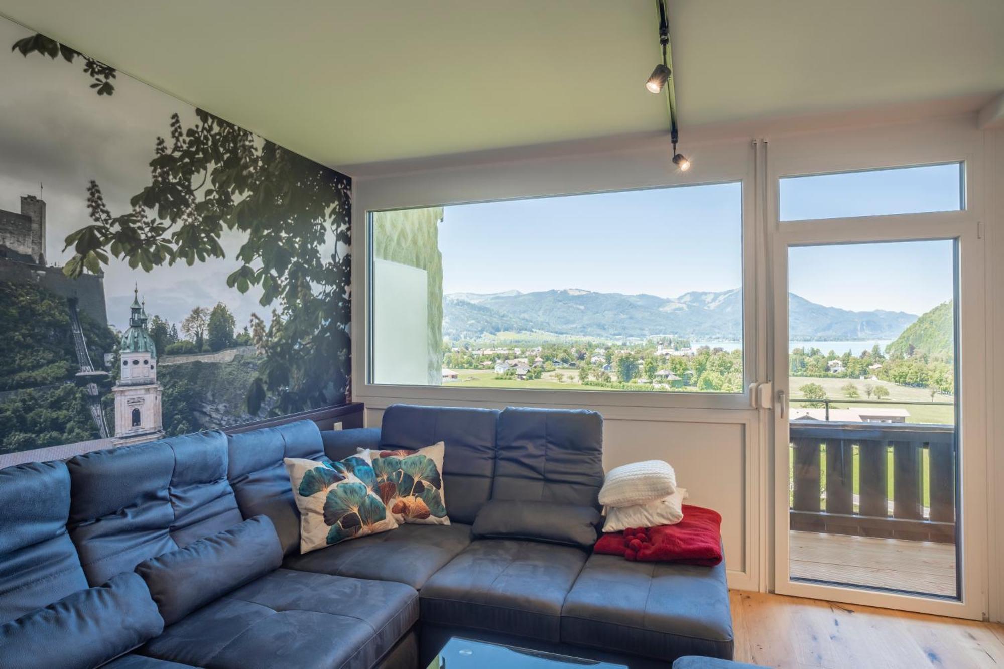 Wolfgangsee Appartements Strobl Ngoại thất bức ảnh