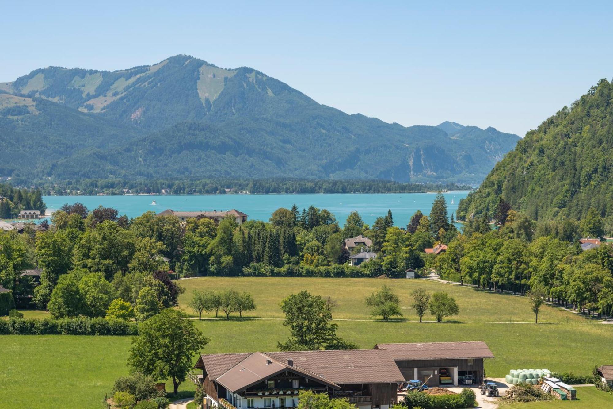 Wolfgangsee Appartements Strobl Ngoại thất bức ảnh