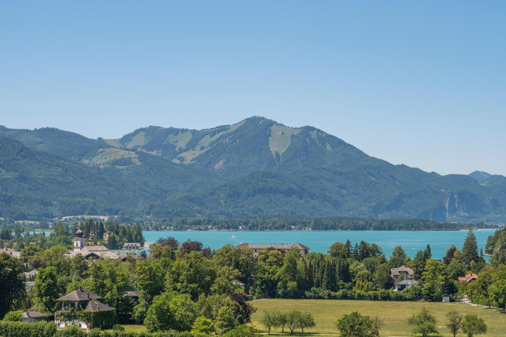 Wolfgangsee Appartements Strobl Ngoại thất bức ảnh