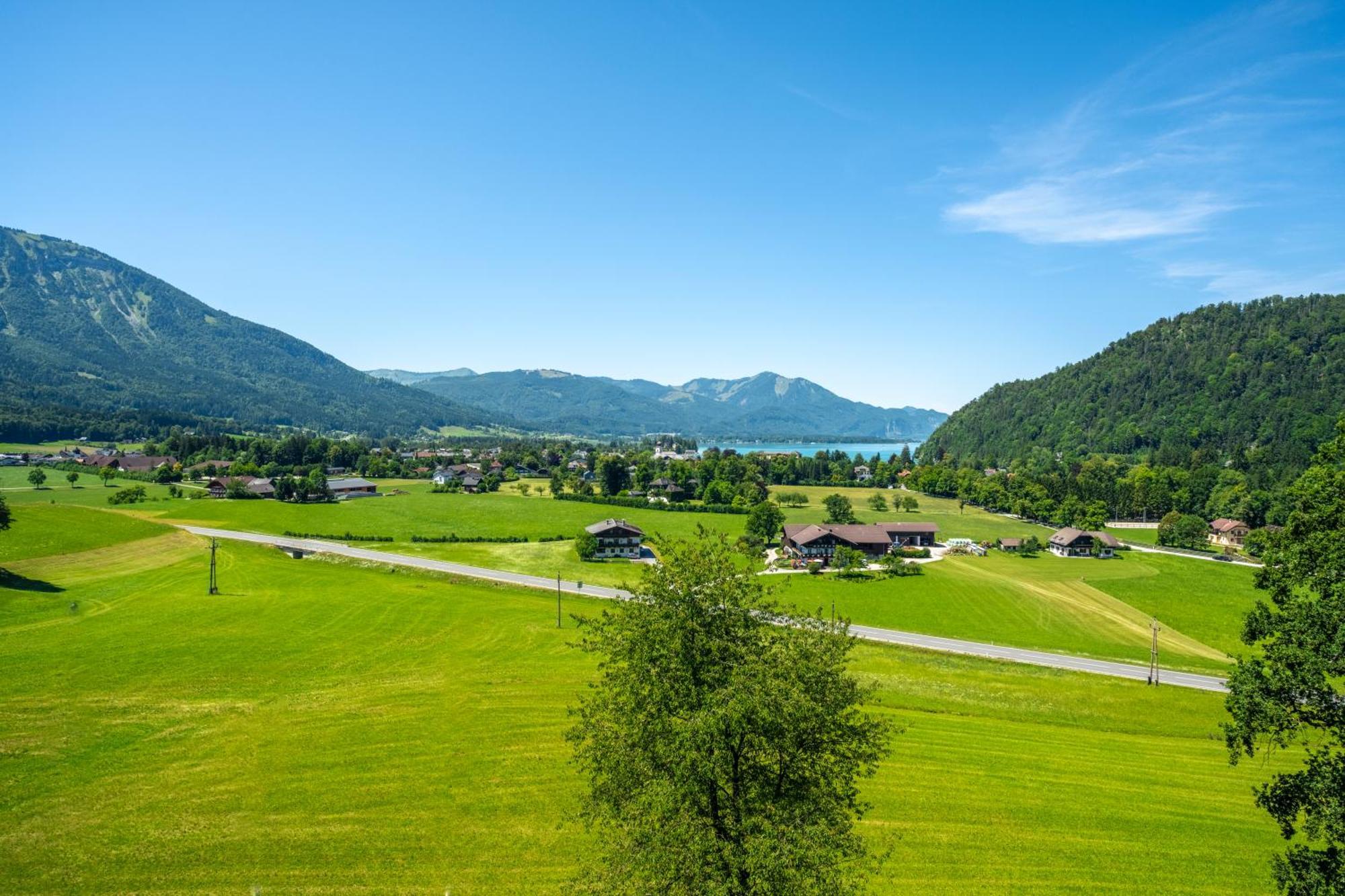 Wolfgangsee Appartements Strobl Ngoại thất bức ảnh